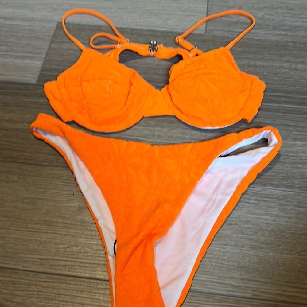 Orange bikini